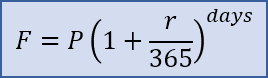 Daily Compound Interest Formula