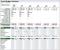 Yearly Budget Calculator