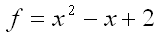 Quadratic Equation