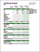 Thumbnail - Christmas Gift Budget Template