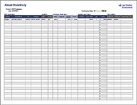 Asset Tracking Template