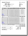 Biweekly Timecard