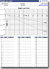 Blank Weight Loss Chart - Thumbnail