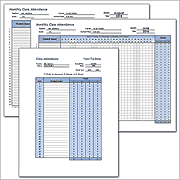 Class Attendance Template