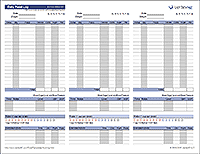 Thumbnail - Daily Food Log Template