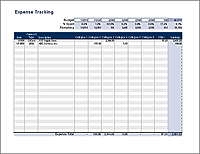 Thumbnail - Expense Tracking Template