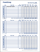 Thumbnail - Food Diary Template