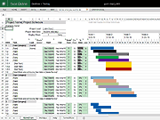 Gantt Chart Template for Office 365 - Thumbnail