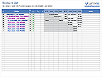 Thumbnail - Genealogy Research List