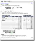 GPA Calculator with Course Retake