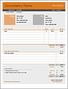 Consultant Invoice Template