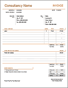 Thumbnail - Consultant Invoice