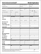 Thumbnail - Rental Application Form