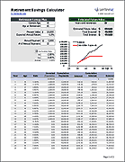 Basic Retirement Savings Calculator