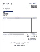 Thumbnail - Service Invoice Template