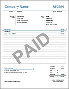 Simple Receipt Template