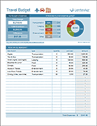 Thumbnail - Travel Budget Worksheet