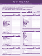 Thumbnail - Wedding Budget Worksheet