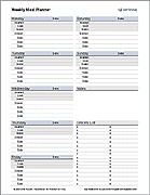 Weekly Meal Planner