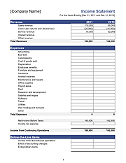 Income Statement