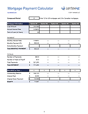 Mortgage Payment Calculator