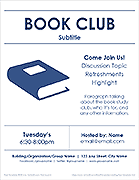 Book Club Flyer