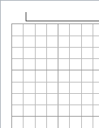 Engineering Graph Paper 1/4 Inch Grid