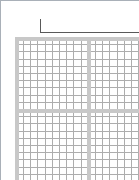 Graph Paper 1/10 Inch Grid