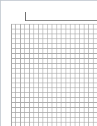 Graph Paper 1/10 Inch Grid