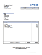 Thumbnail - Invoice Template for Word