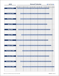 Annual Calendar / Checklist