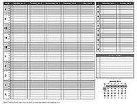 Thumbnail - Weekly Appointment Calendar