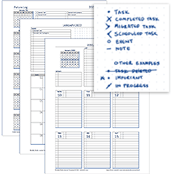 Bullet Journal Templates