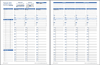 2-Page Weekly Planner