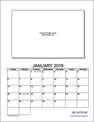 Photo Calendar Template