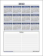 Yearly Calendars