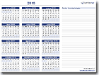 Calendario Año