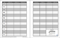 Thumbnail - Appointment Calendar Template