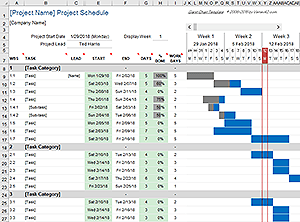 Gantt Chart Template