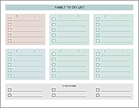 Thumbnail - Family To Do List
