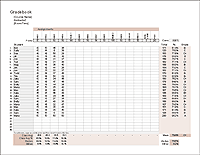 Thumbnail - Free Gradebook Template