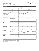 Thumbnail - Job Application Form Template