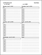 Thumbnail - Lesson Plan Template