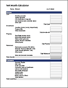 Net Worth Calculator