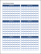 Thumbnail - Yearly Planning Calendar