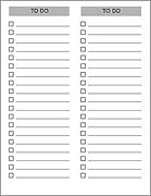 Thumbnail - Printable To Do List