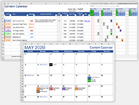 Thumbnail - Content Calendar Template