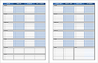 Thumbnail - Weekly Student Planner Templates