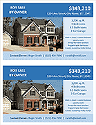 FSBO Flyer Template - 2 Per Page